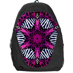 Crazy Hot Pink Zebra  Backpack Bag by OCDesignss