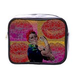 Rosie Pop Lips  Mini Travel Toiletry Bag (One Side) Front