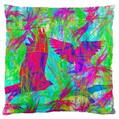 Birds In Flight Standard Flano Cushion Case (two Sides) by icarusismartdesigns