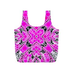 Bling Pink Black Kieledescope  Reusable Bag (s) by OCDesignss