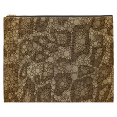 Snake Skin Abstract Cosmetic Bag (xxxl) by OCDesignss