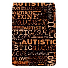 I Love Someone Autistic  Removable Flap Cover (small) by OCDesignss