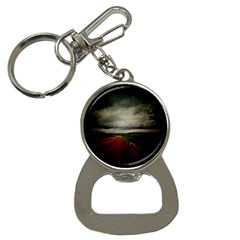 Dark Empty Road Bottle Opener Key Chain by dflcprints