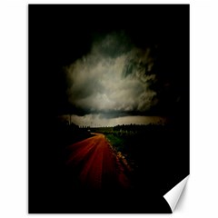 Dark Empty Road Canvas 12  X 16  (unframed) by dflcprints