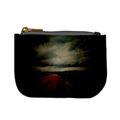 Dark Empty Road Coin Change Purse