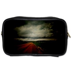 Dark Empty Road Travel Toiletry Bag (one Side) by dflcprints