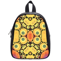Bright Abstract Art N School Bag (small)
