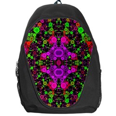 Abstract Florescent Unique  Backpack Bag