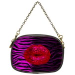 Sassy Lips Cheetah Chain Purse (Two Sided)  Front