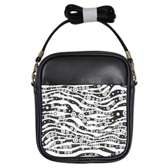 Albino Zebra Girl s Sling Bag by OCDesignss