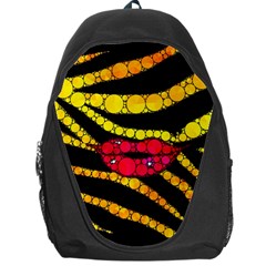 Mouthy Zebra  Backpack Bag