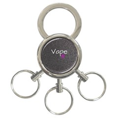 Vape Life  3-ring Key Chain