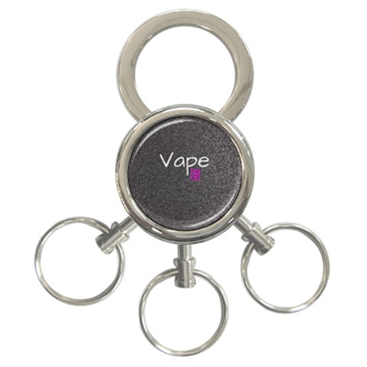 Vape Life  3-Ring Key Chain