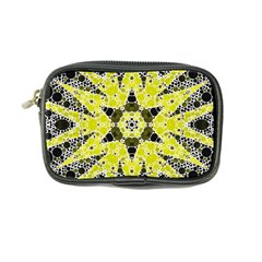 Bright Yellow Black  Coin Purse by OCDesignss