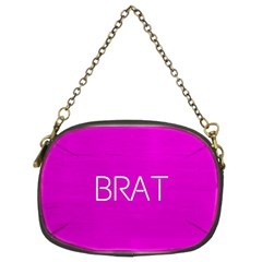 Brat Pink Chain Purse (two Sided)  by OCDesignss