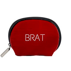 Brat Red Accessory Pouch (small) by OCDesignss