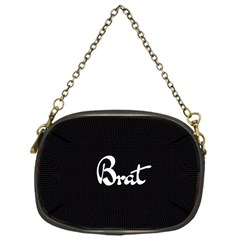 Brat Blk Chain Purse (one Side) by OCDesignss