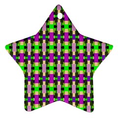 Pattern Star Ornament (two Sides) by Siebenhuehner