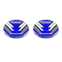 Pattern Cufflinks (oval) by Siebenhuehner