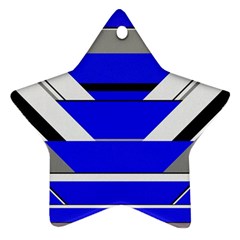 Pattern Star Ornament (two Sides) by Siebenhuehner