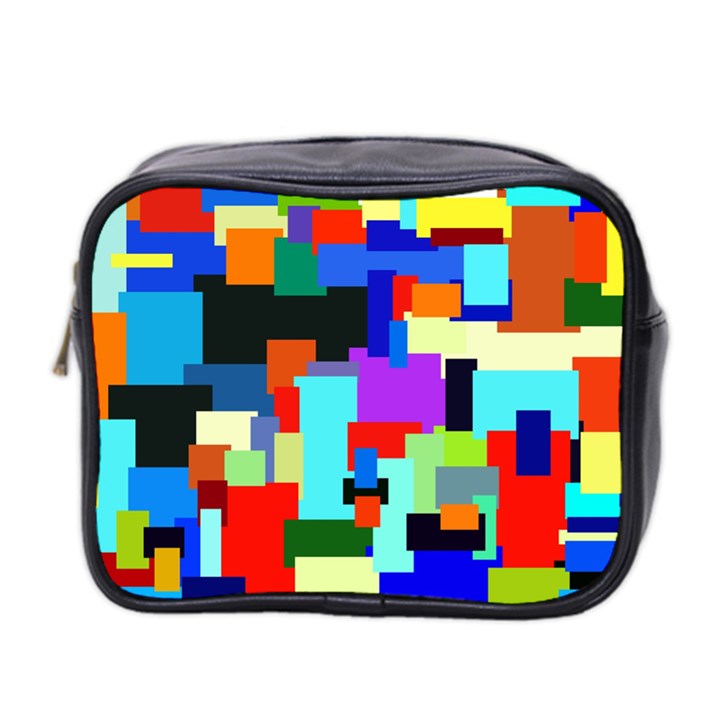 Pattern Mini Travel Toiletry Bag (Two Sides)
