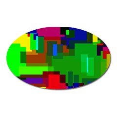 Pattern Magnet (oval) by Siebenhuehner