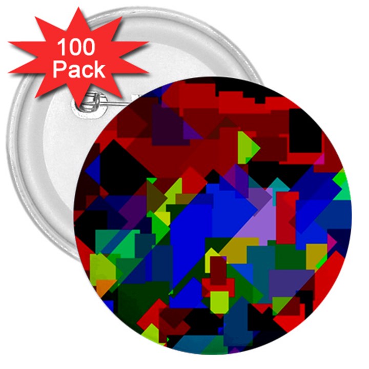Pattern 3  Button (100 pack)