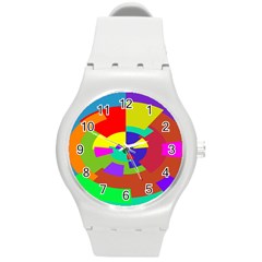 Pattern Plastic Sport Watch (medium) by Siebenhuehner