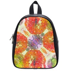 Abstract Lips  School Bag (small) by OCDesignss