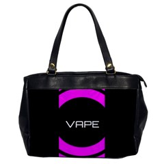 Vape Abstract Oversize Office Handbag (one Side) by OCDesignss