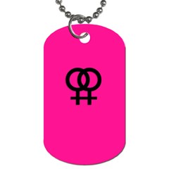 Girl Love  Dog Tag (one Sided) by OCDesignss