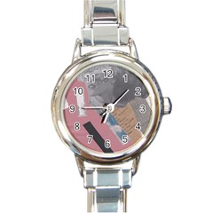 Clarissa On My Mind Round Italian Charm Watch