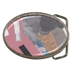 Clarissa On My Mind Belt Buckle (Oval)