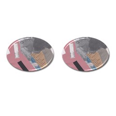 Clarissa On My Mind Cufflinks (Oval)