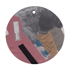 Clarissa On My Mind Round Ornament (Two Sides)