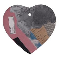 Clarissa On My Mind Heart Ornament (Two Sides)