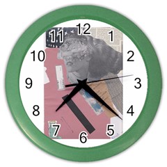 Clarissa On My Mind Wall Clock (Color)