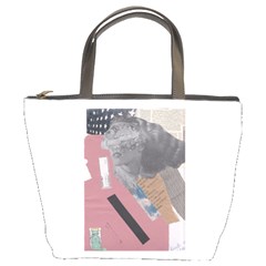 Clarissa On My Mind Bucket Handbag by KnutVanBrijs