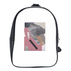 Clarissa On My Mind School Bag (xl) by KnutVanBrijs