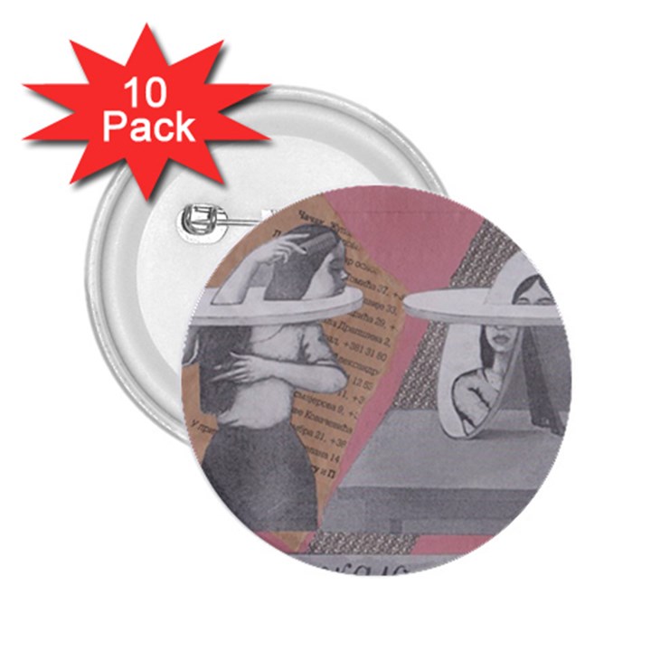 Marushka 2.25  Button (10 pack)