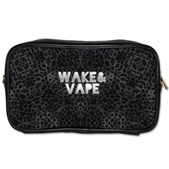Wake&vape Leopard  Travel Toiletry Bag (one Side) by OCDesignss