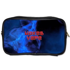 Wake&vape Blue Smoke  Travel Toiletry Bag (one Side) by OCDesignss