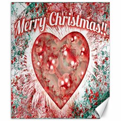 Vintage Colorful Merry Christmas Design Canvas 20  X 24  (unframed) by dflcprints