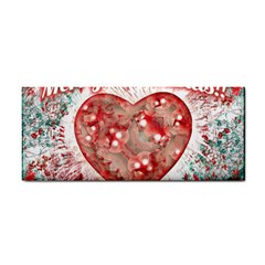 Vintage Colorful Merry Christmas Design Hand Towel by dflcprints