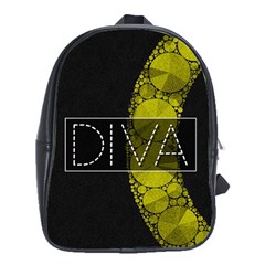 Diva Bling  School Bag (xl) by OCDesignss