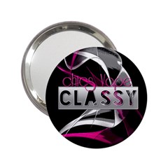 Classy Chics Vape Pink Smoke  Handbag Mirror (2 25 ) by OCDesignss