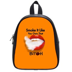 Vape Mouth Smoke Own That School Bag (small)