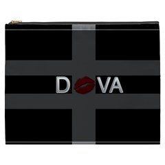 Diva Lips Bold Cosmetic Bag (xxxl) by OCDesignss