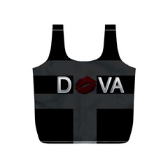 Diva Lips Bold Reusable Bag (s) by OCDesignss