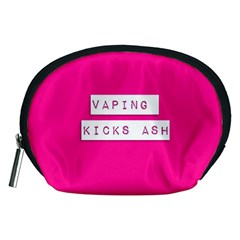 Vaping Kicks Ash Pink  Accessory Pouch (medium) by OCDesignss